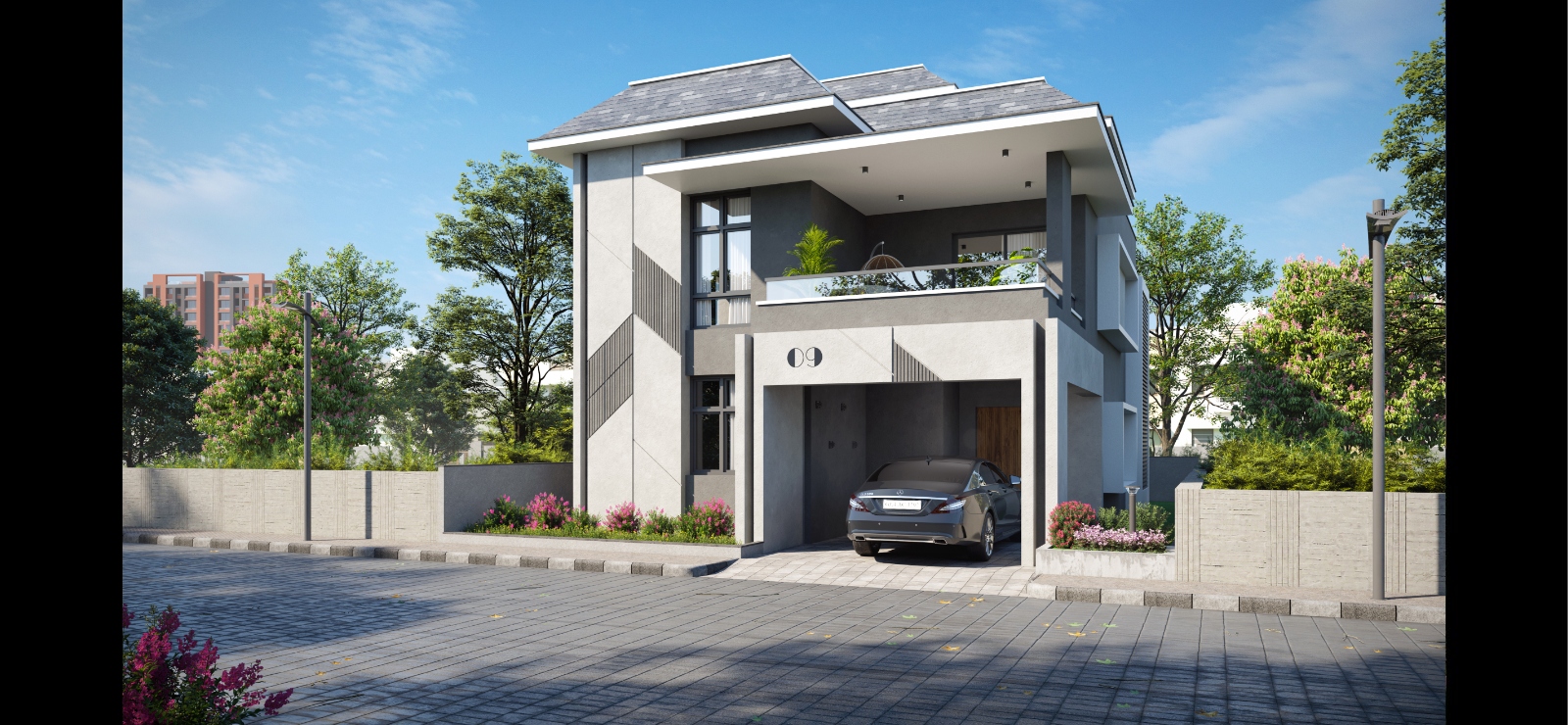 Rising East Villas by Srigdhaa Projects